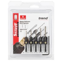 Trend SNAP/CS/SET Snappy 5 Piece Countersink Set £29.95